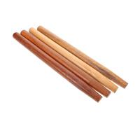 KJHBV 4 Pcs Ergonomic Wooden Handle Replacement for Shovels and Hardwood Sickles with Long Extended Design, Comfortable Grip Suitable for Construction and Farming Garden Tools