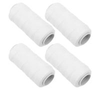 KJHBV 4 Spools Cotton Thread for Facial Hair Removal Threading Tool, Suitable for Eyebrow and Body Hair, No Electricity Required, for Beginners, Soft Cotton Thread for Home and Travel