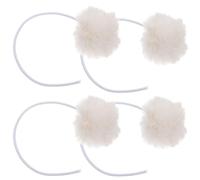 KJHBV 4pcs Cat Trees Ball Replacement for Cat Tree Scratching Post Hangings with Bell Plush Material Interactive Play in Home Environments