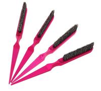 KJHBV 4pcs Hairdressing Comb Set Portable Detangling Hair Styling Combs Bristles and Abs Material for Men, Boys and Girls, and Wigs Use