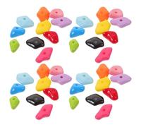 KJHBV 50pcs Multi- Resin Rock Grips Set for Reptile Terrarium with Irregular Shapes, Providing Optimal Grip and Reducing Limb Fatigue for Bearded Dragon and Tree Frog Habitats