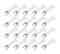 KJHBV 50pcs Oxygen Pump Mechanical Bracket Made of Stainless Steel with Thickened Metal Air Pump Connecting Arm and Precision Axle Holes for Indoor Aquarium and Small Farming Setups