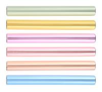 KJHBV 6pcs Acrylic Nail Pen Caps Manicure Pen Covers Practical Sealed Nail Art Protection Caps to Extend Service Life for Salon and Home Use