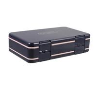 KJHBV 7 Day Tablet Organiser and Evening, Made of Sturdy Pp Material Portable Pill Box with Double-Layered Design and Three Compartments for Morning, Afternoon for On-the-go Use