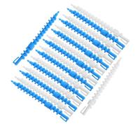 KJHBV 72pcs Spiral Perm Rods for Women Hair Rollers with Precise Spiral Rod Design and Smooth Surface, Plastic Hair Curlers for Home and Hairdressing Salon Use to Maintain Bouncy Curls