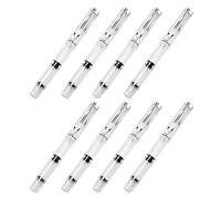 KJHBV 8pcs Piston-filled Drawing Fountain Pen with Flexible Nib and Plastic Body, Refillable Brush Pens for Painting and Journaling, for Beginners and Students
