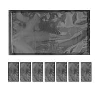 KJHBV 8pcs Portable Cigar Humidor Bags with Window Plastic Re Sealable Travel Cigar Bag for Humidity Control Holds 5 Leakproof and Practical for Outdoor Use