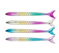 KJHBV Art Pens with Beautiful Appearance Mermaid Tail Shaped 4pcs Craft Accessory Tool Beads Painting Tools for Nail Art and for