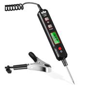 KJHBV Auto Circuit Tester with Lcd Digital Display and LED Light, Abs Material Automotive Test Light for On-off Detecting and Reliable Car Electrical Circuit Testing