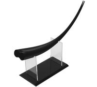 KJHBV Black Simulation False Eyelash Model Made of Vinyl and Acrylic for Salon Training and Display Ornament to Enhance Eyelash Grafting Skills