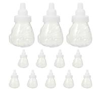 KJHBV Candy Boxes for Storage of Small Items 12pcs Versatile Design Bear Shaped Plastic Favour Containers Stylish and Decorative Treat Boxes for Baby Shower and Birthday Party