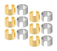 KJHBV Car Battery Terminal Converter Post Adaptors 12pcs and Negative Post Shims with High Conductivity Alloy Material and Quick Installation Structure, and Negative Post Shims for Car