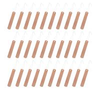 KJHBV Copper Plant Labels Lightweight and Easy to Classify Selections 30 Sets with Iron and Copper Wire Round Golden Nursery Garden Tags for Public and Flower Garden Use