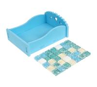 KJHBV Crystal Cooling Pet Bed for Small Animals and Hamsters, Blue Summer Cooling Mat with Environmental Protection and Easy to Clean Features, for Traveling and Rest