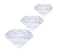 KJHBV Crystal Diamond Decorative Ornaments for Home and Nail Shop Desktop Display 3 Pcs Realistic Diamond Look Vivid and Natural Style Delicate Atmosphere
