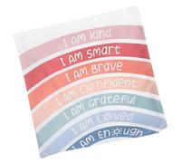 KJHBV Decorative Pillowcase for Home with Motivational Lettered Design, Short Plush Material, Fine Craftsmanship, and Sturdy Non-deforming Long Pillow Cover for Sofa Or Bedroom