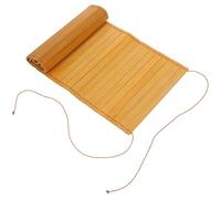 KJHBV DIY Menu Book Bamboo Blank Pad for Diy-loving Friends Khaki Practical Handicraft Tool Suitable for Home Coaster and Manual Creation