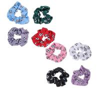 KJHBV Elastic Hair Bands Elastic Design 8pcs to Fix in Place for Printed Fabric Hair Ties Accessories for Everyday Wear