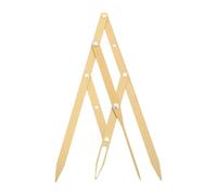 KJHBV Eyebrow Ruler Stainless Steel Measurement Tool for Microblading Tattooing Eyebrow Shaping Tool for Makeup Beginners