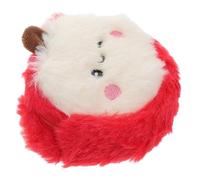 KJHBV Fruit Shaped Cute Plush Coin Purse Small Lipstick Storage Bag Multifunctional Compact and Portable Pouch for Data Cables and Small Items Suitable for Travel and Daily Life