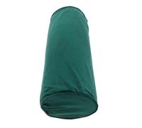 KJHBV Green Cylindrical Pillow Case with Zippered Closure, Velvet Material for Durability and Stylish Simplicity, as A Neck Roll Sleeve Pillowcase for Travel Or Home Use