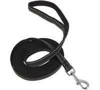 KJHBV Heavy Duty Nylon Dog Leash and Comfortable Handle for Outdoor Activities and Training with 360 Degree Swivel Hook, Reflective Small Medium Dog Leash Rope for Safe Walking
