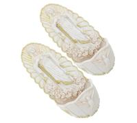 KJHBV Holy Water Font Versatile Home Decor 2pcs Ceramic Beige Wall Hanging with Elegant and Artistic Style, Easy to Clean for Home Entrance and Church Wall for First Communion