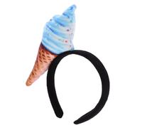 KJHBV Ice Cream Headband Comfortable and Playful Made of Soft Cloth Material for Women Hair Accessory for Styling Your Hair Or Doing Makeup, Decorative Headband with Sweet Ice