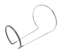 KJHBV Iron Wine Decanter Bracket and Glass Drain Rack with Smooth Surface for Kitchen and Restaurant Use, Sturdy Stemware Stand with No Rough Stuff for Secure Drying