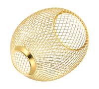 KJHBV Iron Wire Lampshade Small Drum Shape Lamp Shade Replacement for Hanging Lights Artistic Design for Home Lighting