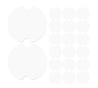 KJHBV Jewelry Lightweight Cards 50pcs round for Display and Organizer Tray Improving Display Effectiveness Earrings for Exhibitions and Home Storage
