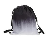 KJHBV Large Capacity Drawstring Backpack for Camping and Schooling, Black Oxford Cloth Bag with Practical Drawstring Close, Creative Fashionable Design Suitable for Men and Women