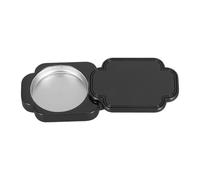 KJHBV Metal Mini Perfume Container with Slide Top, Compact Solid Balm Holder for Lip Care and Portable Fragrance Storage on the Go