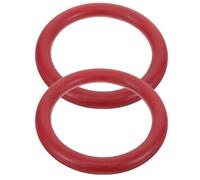 KJHBV Multi-Use Gym Rings 2Pcs Easy to Install Hanging Fitness Rings with Adjustable Straps for Adults and Boys and