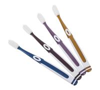 KJHBV Nano Soft Silicone Toothbrush Heads for Adults Featuring Comfortable Grip and Gentle Bristles, for Daily Oral Care at Home or On-The-Go