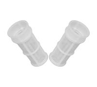 KJHBV Outboard Fuel Tank Mesh Screen Filter, Plastic White Quick Removable Strainer 2pcs for Fuel System and Oil Tank, Marine Boating Journeys