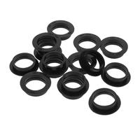 KJHBV Parking Sensor Repair Ring 15Pcs Universal Radar Probe Seal Secure Mounting Base for Rear Bumper Backup Radar Systems