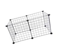 KJHBV Pet Safety Gate Black Sturdy Plastic and Iron Mesh Fence with Tough Material to Withstand Pets Claws for Doorways between Walls Enclosure