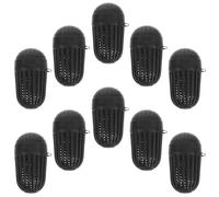 KJHBV Plastic Bait Cage Fishing Feeder Holder 10Pcs Mini Crawfish Trap Lightweight Design Hollow Structure for Outdoor Carp Fishing