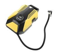 KJHBV Portable Electric Car Tyre Pump with Pressure Gauge, Abs and Copper Material, Maintain Stable Tyre Pressure, Rapid Inflator for Car Tires, for On-the-go Use