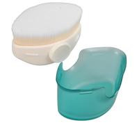 KJHBV Portable Sunscreen Applicator Brush and Parents with Artificial Fiber Bristles and Sturdy Pp Handle, Evenly Applies Sunscreen for Easy Outdoor Use