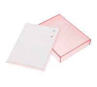 KJHBV Portable with Inner Tray Acrylic Eyelash Storage Box Pink for False Eyelashes for Shopping or Friends Gathering