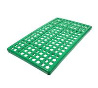 KJHBV Rabbit Cage Floor round Green Feeding Mat for Litter Collection Cage Mat Pad for Rabbit Feet Comfort for Hutch Run
