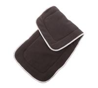 KJHBV Reusable Design Inserts Diaper Cloth Bamboo 18x8 Inch Adult Carbon Fiber Washable Liners with High Absorbency 4-Layer for and Elderly Disabled Adults with