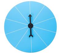 KJHBV Rotating Prize Wheel for Prizes with Wall Mount and Tabletop Design Portable Plastic Party Game Wheel for Parties and Trade Shows for Carnival Activities