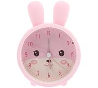 KJHBV Rounded Bunny Accurate Alarm Clock Time with and Energy Efficient Silicone and Glass Design, Shape for Or Beautiful Decoration Bedroom Table Office Use