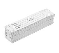 KJHBV Ruler Scale for Architecture Supplies and Construction Tasks 10pcs Paper Engineering with Centimeter and Inch Markings, Precise and Readable Measuring Tape Ruler