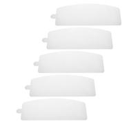 KJHBV Sandblasting Hood Lens Replacement, Pvc Protective Cover and 5pcs 0.25 Mm Thick, Lightweight Comfort with Easy Maintenance for Welding Gear Helmet Visors for Shipbuilding