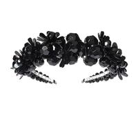 KJHBV Sequined Alloy Hairband for Brides, Fashionable and Charming Headband That Shines under Light, Not Easy to Break, Wedding Photo Prop and Daily Wear Accessory