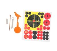 KJHBV Shooting Training Target Bird Silhouette Iron Auto Reset Quick Action for Shooting Range and Outdoor Practice